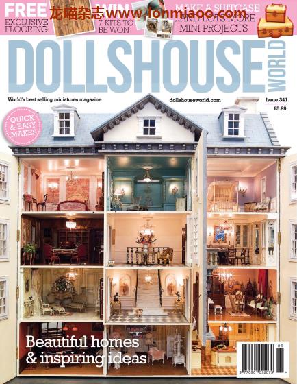 [英国版]Dolls House World 玩偶屋世界 手工模型PDF电子杂志 Issue341